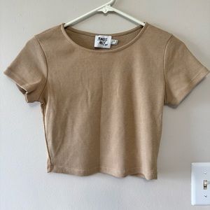 Princess Polly Short Sleeve Crop Top